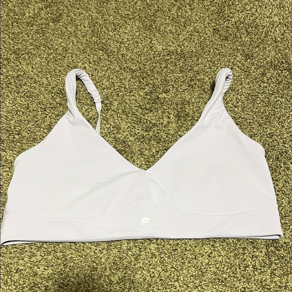 Fabletics purple sports bra